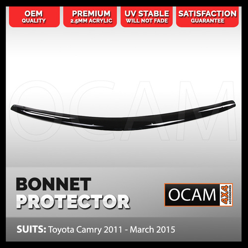 Bonnet Protector for Toyota Camry XV50 Oct 2011 - March 2015 Tinted Guard