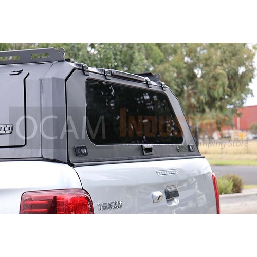 OCAM Aluminium Canopy For Ram 1500 DS, 2011-20, Without Ram Boxes, Suits 5.5'