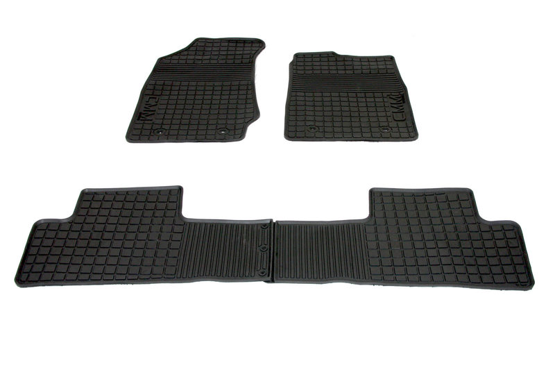 CMM Rubber Floor Mats for Isuzu DMAX 2012 Onwards Super Cab