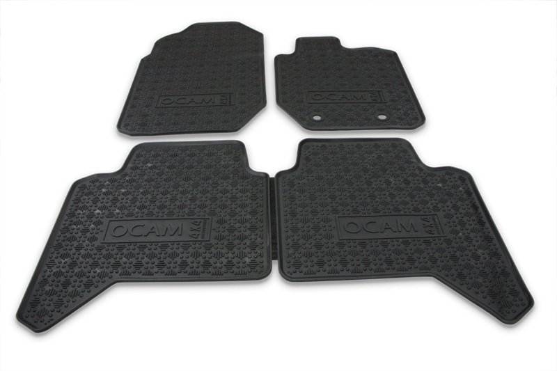 Rubber Floor Mats For Ford Ranger Px Pxii T6 Xlt Xls Xl Wildtrack