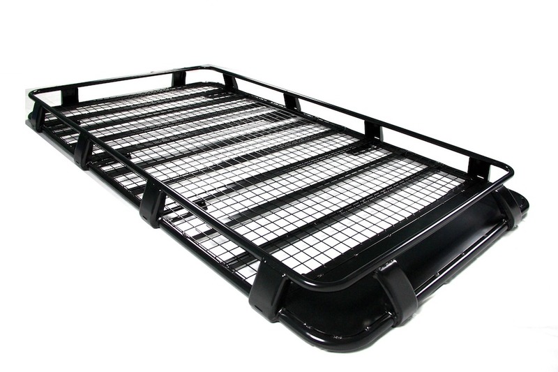 full-steel-roof-cage-rack-220cm-x-125cm-suit-pajero, Full Length Steel ...