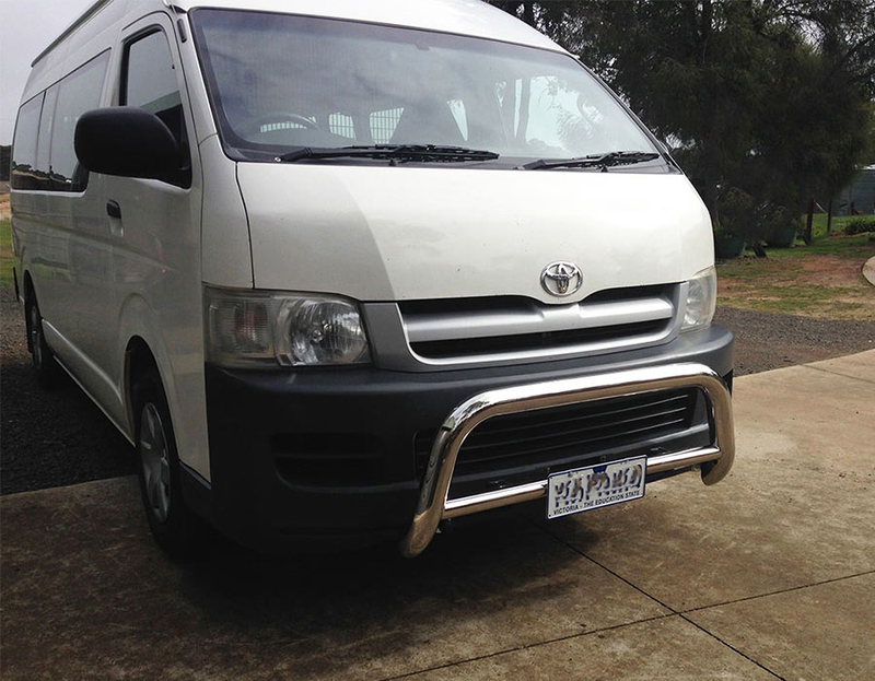 Nudge Bar For Toyota Hiace 2005-Current Grille Guard