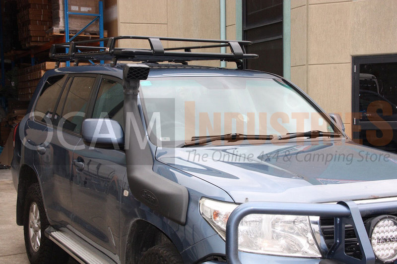 Suits toyota-landcruiser-200-series-2008-current-steel-cage-roof-rack