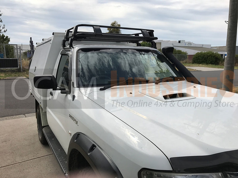 Nissan Patrol GQ GU UTE Steel Cage Roof Rack 850x1250mm Small Shorty ...