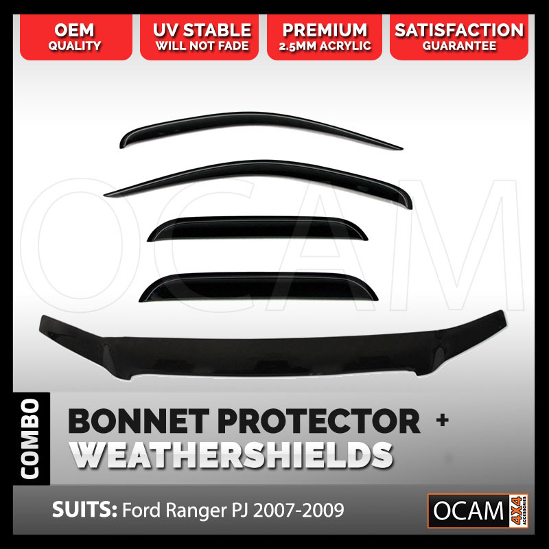 For Ford Ranger PJ 2007-2009 Premium Bonnet Protector Guard