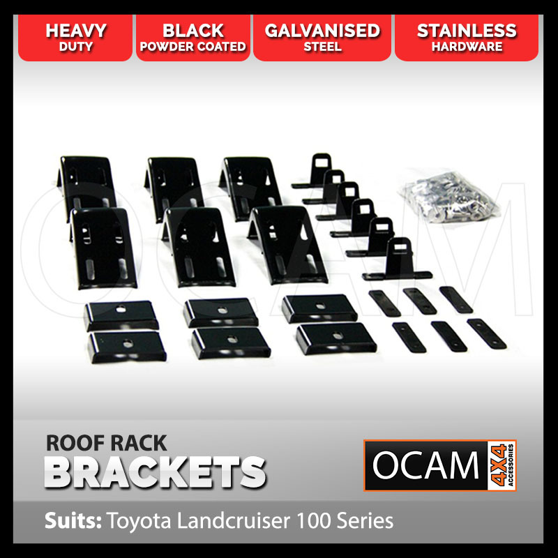 Set of 6 Roof Rack Brackets for Toyota Landcruiser 100 Series 4x4 | eBay