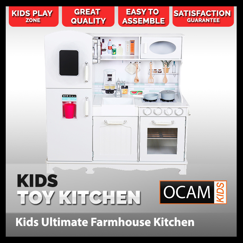 kids farmhouse kitchen