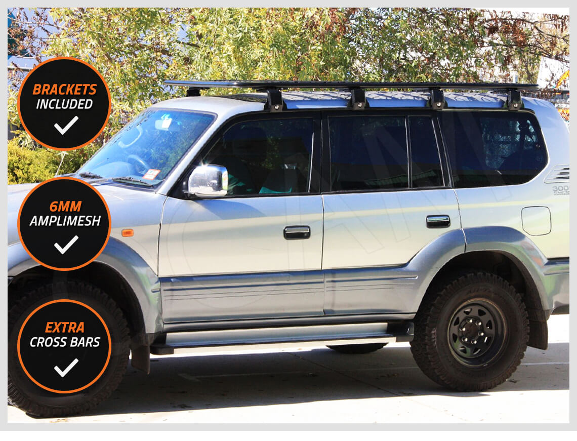 Aluminium Flat Platform Roof Rack For Landcruiser, Patrol, Pajero 2200 ...