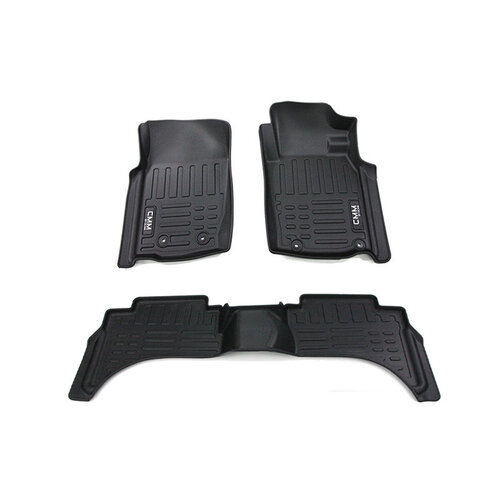 3D All Weather Floor Mats Liners For Isuzu MU-X 2013 - 06/2021