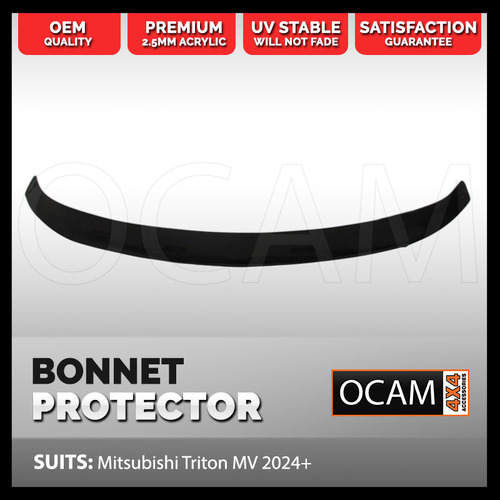 Bonnet Protector for Mitsubishi Triton MV 2024-Current Tinted Guard