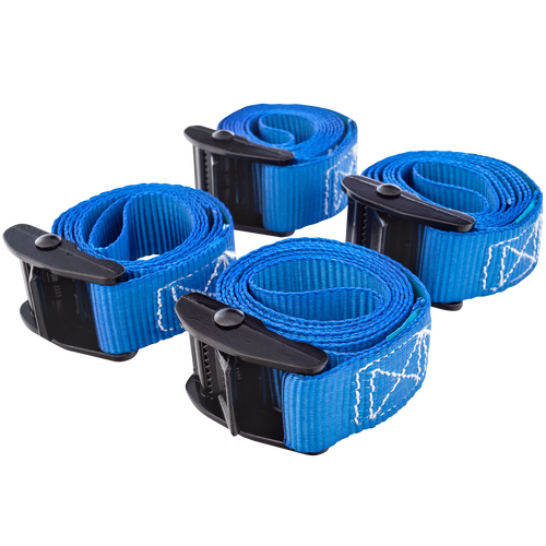 EvaKool Evapower Set of 4 Tiedown Straps w/ 250kg Load Limit per Strap EKSTRAP