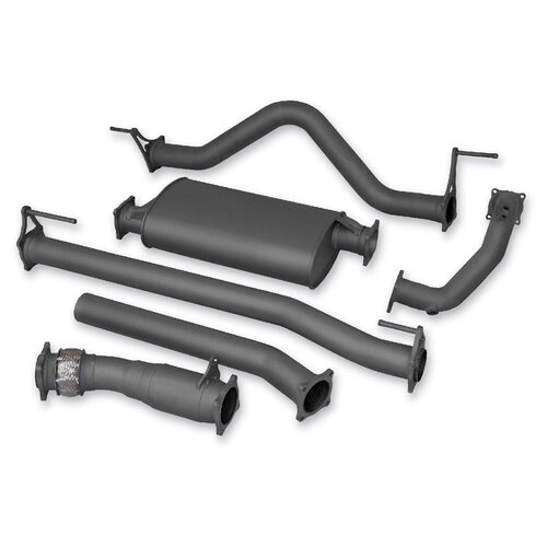 3" Turbo Back Exhaust System for Nissan Navara D40 07/2008-16 Redback Extreme Duty