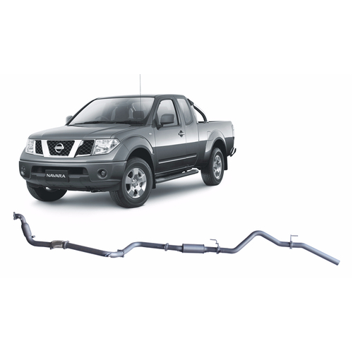 3" Redback Extreme Duty Exhaust for Nissan Navara D40 2.5L 01/2007-15, Cat & Resonator