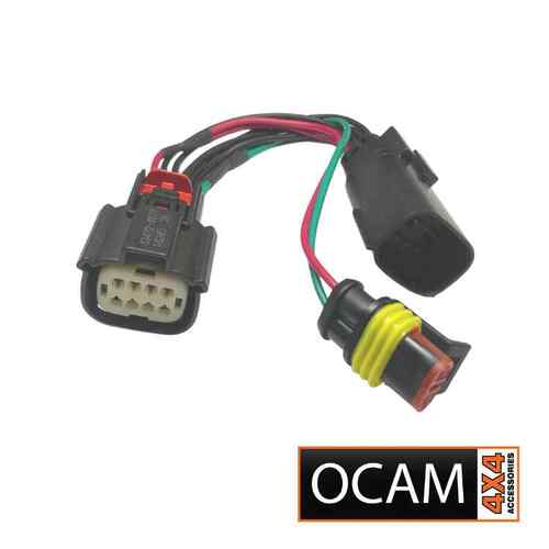 OCAM High Beam Adaptor Harness for Ford Ranger PX PX2 PX3 EVEREST 2011-Current