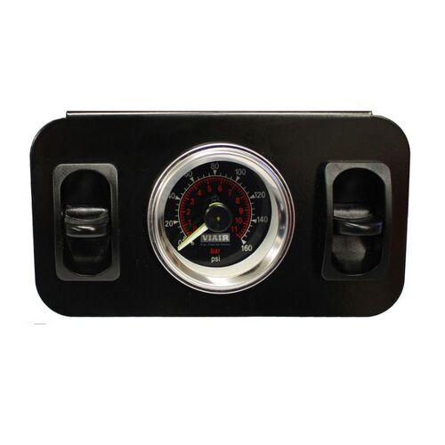 Pressure gauge 220 160psi Twin Air Bag Control Panel