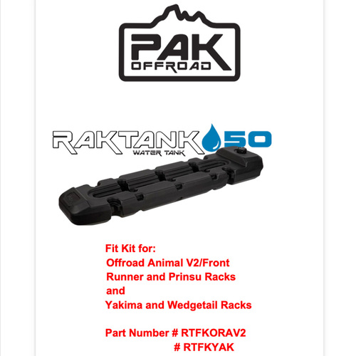 Rak Tank Fit Kit to suit Front Runner and Offroad Animal Racks