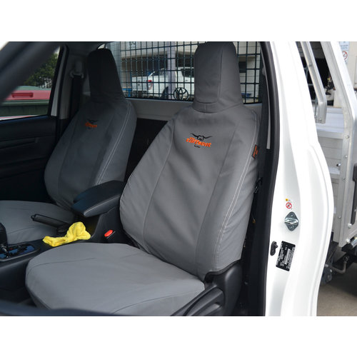 Tuffseat Canvas Seat & Headrest Covers for Mazda BT-50 UR 08/2015-08/2020
