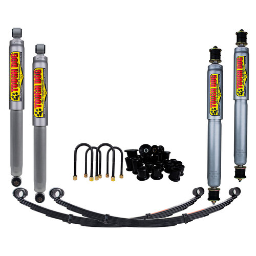 Tough Dog Lift Kit for Mazda Bravo B2500 B2600 03/1987-10/2006, Front: No Bullbar/Alloy Bullbar, Shocks: 40mm Adjustable, Rear: Comfort 0-300Kgs