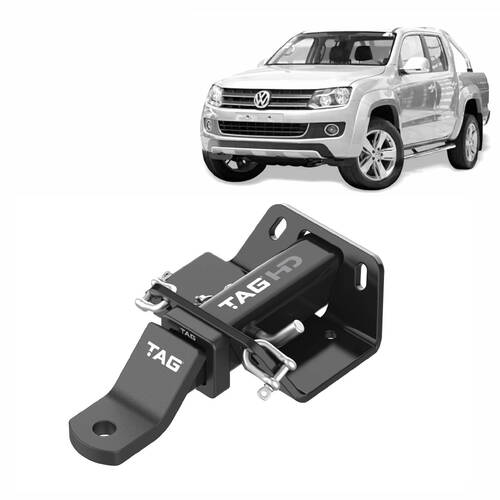 TAG Heavy Duty Towbar for Volkswagen Amarok 02/2011-On With Wiring Harness T7P673