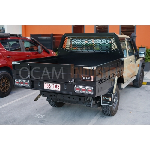 OCAM Aluminium Deluxe Ute Tray For Ford Ranger Next-Gen 07/2022-On, Dual Cab